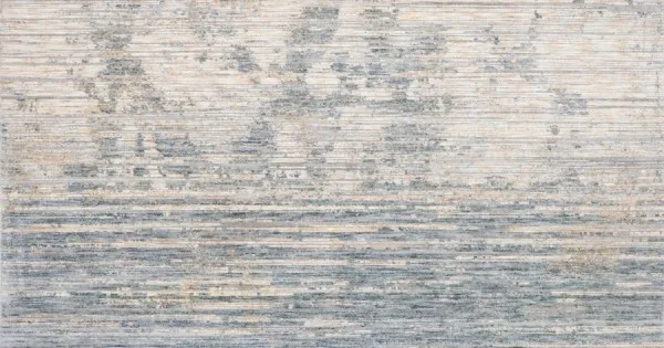 Loloi Pandora Ivory / Blue PAN-06 6 ft. 3 in. X 8 ft. 10 in. Rectangle Rug