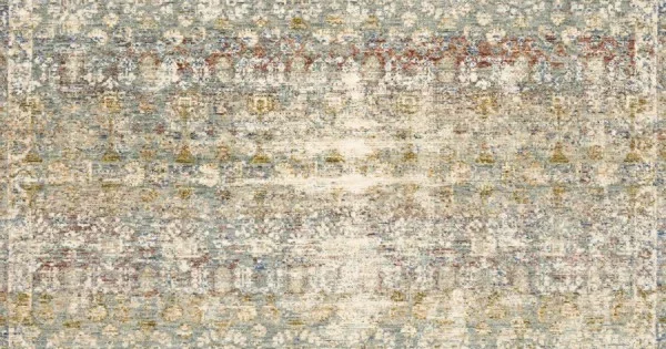 Loloi Revere REV-03 GREY / MULTI Area Rug 5 ft. 0 in. X 8 ft. 0 in. Rectangle