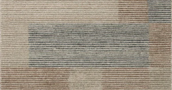 Loloi Stiles Beige / Slate STI-01 5 ft. X 7 ft. 6 in. Rectangle Rug