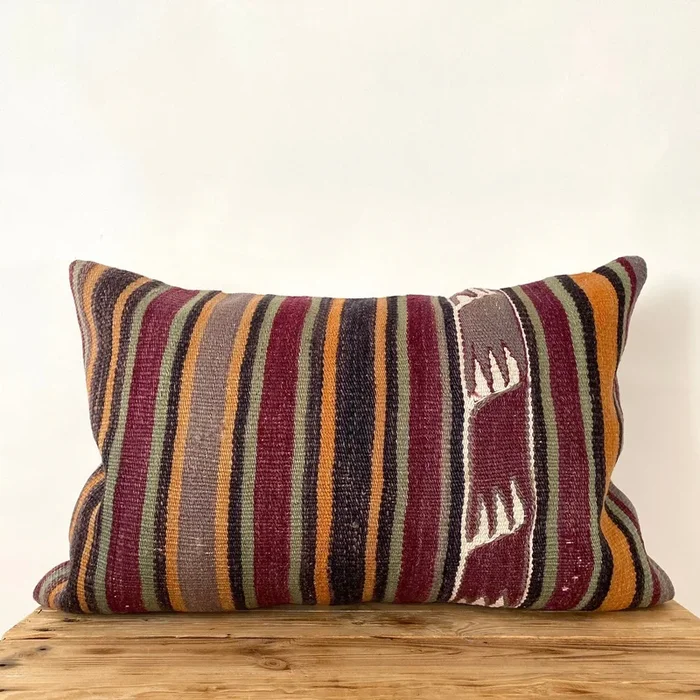 Lunelle – Multi Color Kilim Pillow Cover