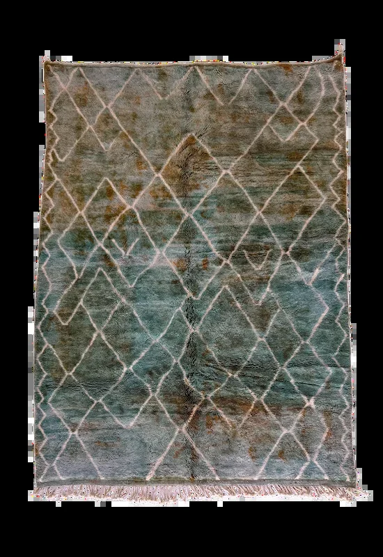 M’rirt’s Rusty Sea Blue Hand-Knot