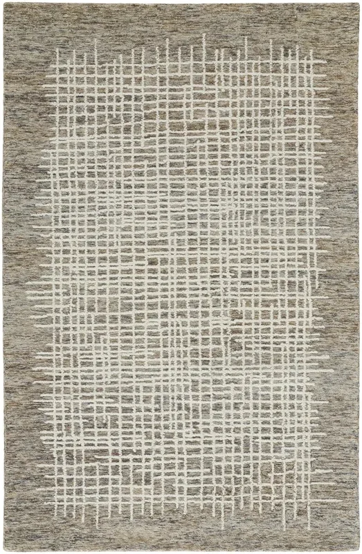 Maddox MDX8630F Charcoal/Brown Rug