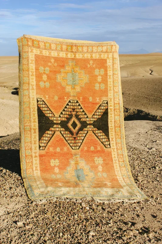 Mahello Emblematic Vintage Rug