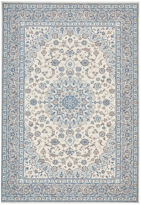 Melody Ivory Pure NZ Wool Floor Rug