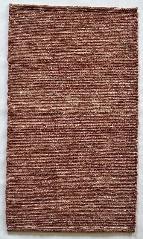 MERINO PURE NZ WOOL CORAL FLOOR RUG