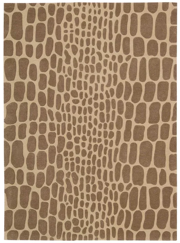 Michael Amini Zambiana MA403 Beige Contemporary Tufted Rug