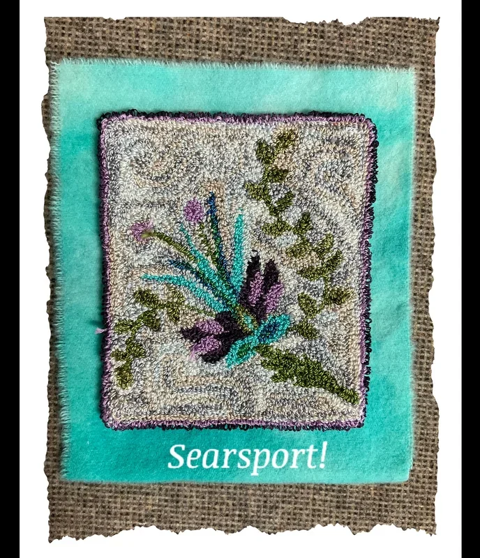 Mini Mardi Gras Mini Punch Pattern 4.5×4