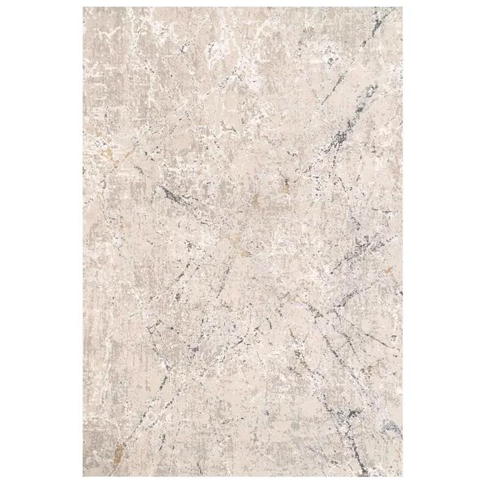 Modern Silver Abstract Living Room Rug – Vincent