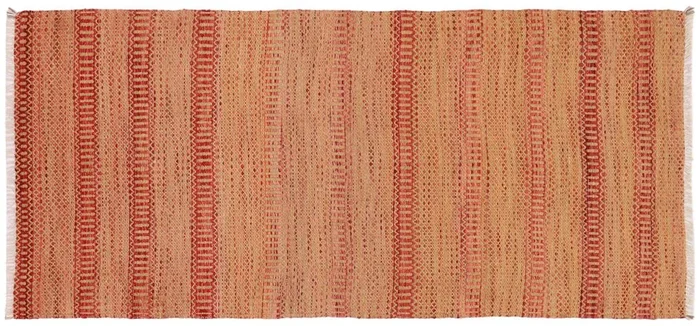 Modern Turkish Kilim Josie Hand-Woven Wool Runner – 3’5” x 7’1”