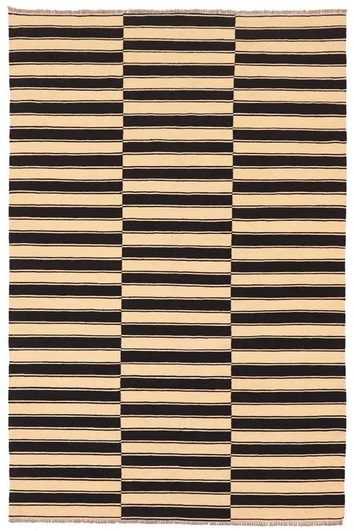 Modern Turkish Kilim Stella Hand-Woven Wool Rug – 5’7” x 8’0”