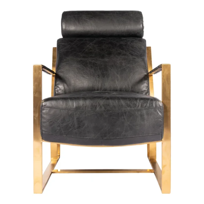 Moes Home Accent Chairs Paradiso Black Art Deco Furniture
