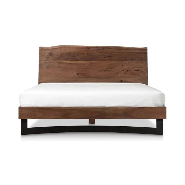Moes Home Beds Bent Natural Industrial Furniture
