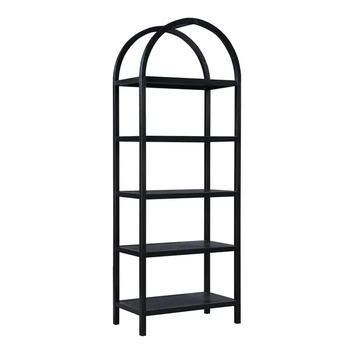 Moes Home Bookshelves Eero Black Contemporary Furniture