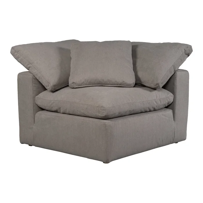 Moes Home Corner Chairs Terra Grey Scandinavian Furniture