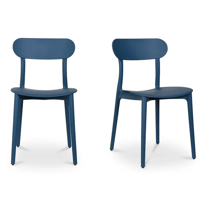 Moes Home Dining Chairs KENT Blue Modern Furniture