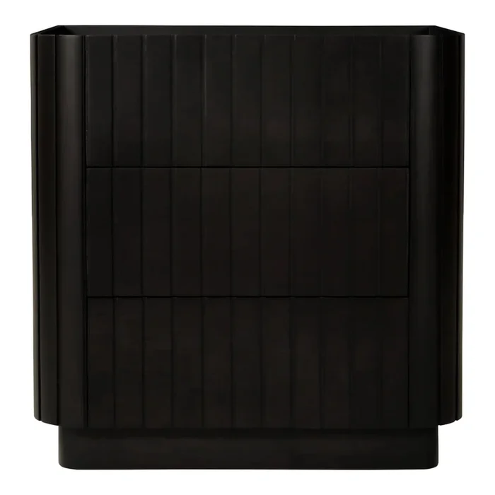 Moes Home Dressers Povera Black Contemporary Furniture