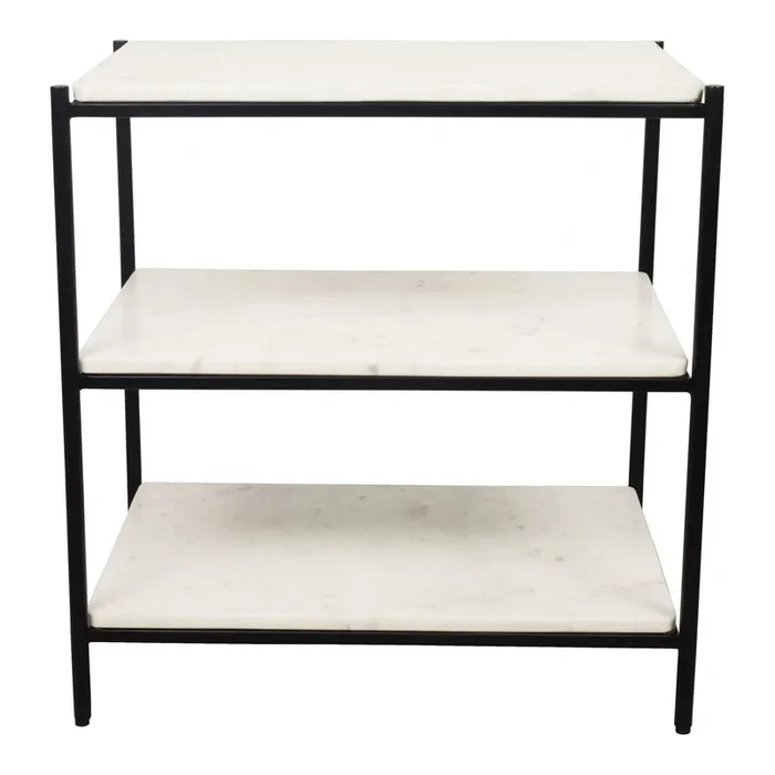 Moes Home Nightstands Trine White Modern Furniture
