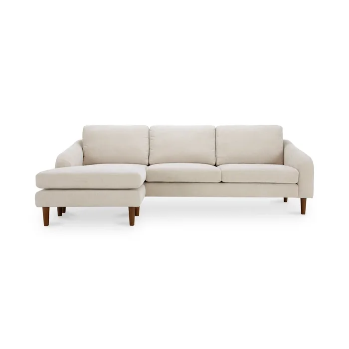 Moes Home Sectionals QUINN Beige Contemporary Furniture