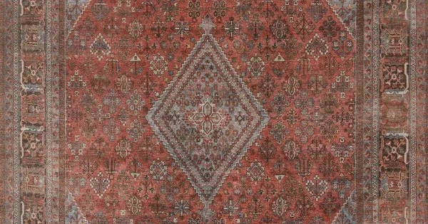 Momeni Afshar Afs38 Copper Area Rug 8 ft. 5 in. X 12 ft. Rectangle