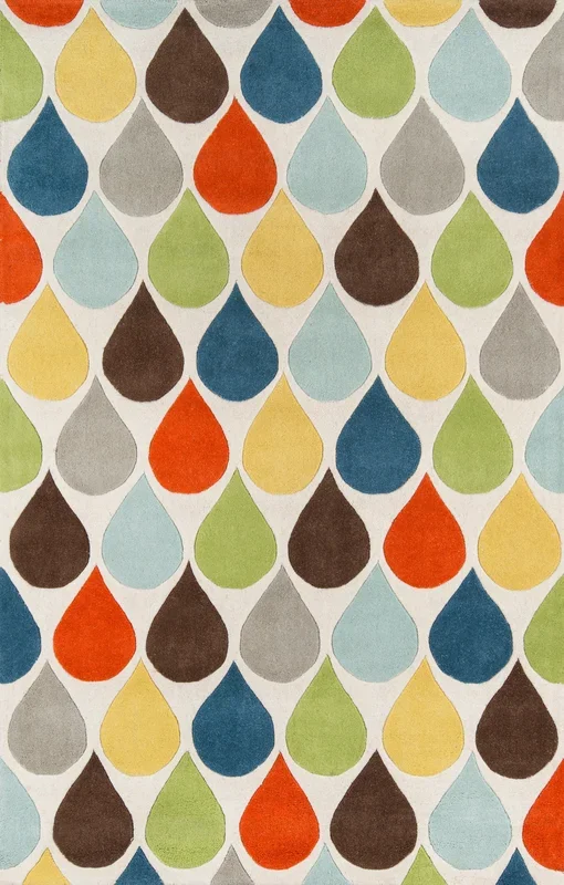 Momeni Delhi DL-54 Multi Contemporary Hand Tufted Rug