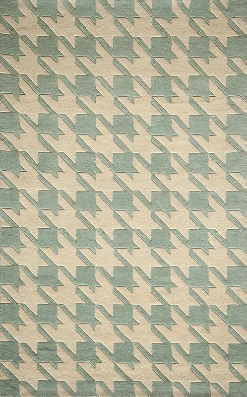Momeni Delhi DL-55 Light Blue Contemporary Hand Tufted Rug
