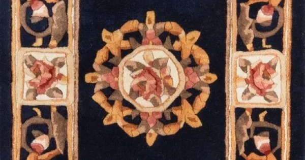 Momeni Harmony-2 Hai12 Blue Area Rug 8 ft. X 11 ft. Rectangle