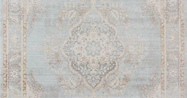 Momeni Isabella Isa-1 Blue Area Rug 2 ft. X 3 ft. Rectangle