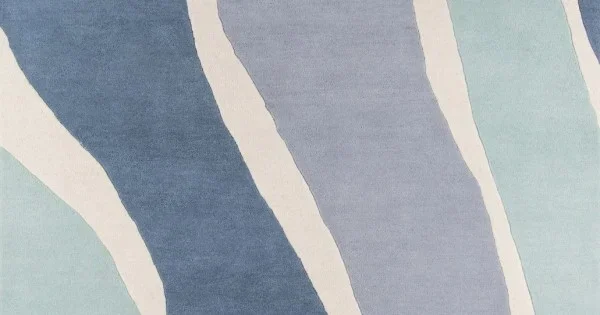 Momeni Novogratz Delmar Del-4 Blue Area Rug 2 ft. 3 in. X 8 ft. Runner