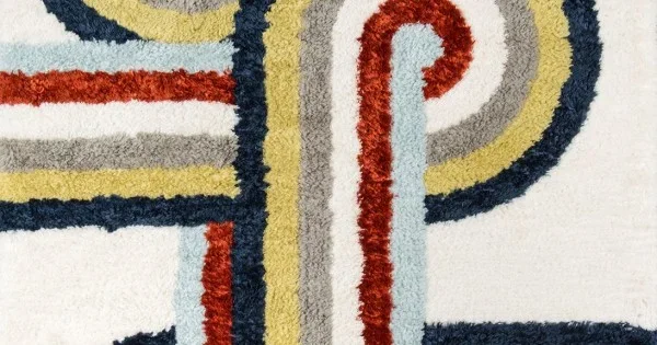 Momeni Novogratz Retro Ret-5 Multi Area Rug 7 ft. 6 in. X 9 ft. 6 in. Rectangle