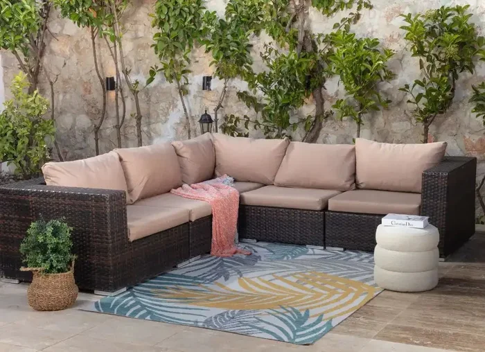 MOUNA In- & Outdoor Coastal Light Grey