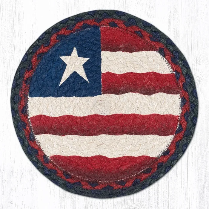 MSPR-015 Primitive Flag 10″ Trivet