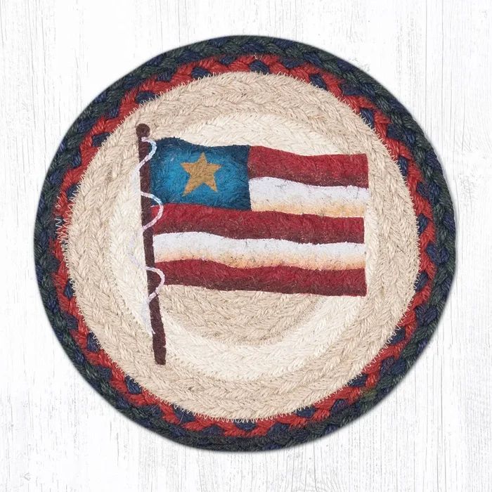 MSPR-015 Primitive Star Flag 10″ Trivet