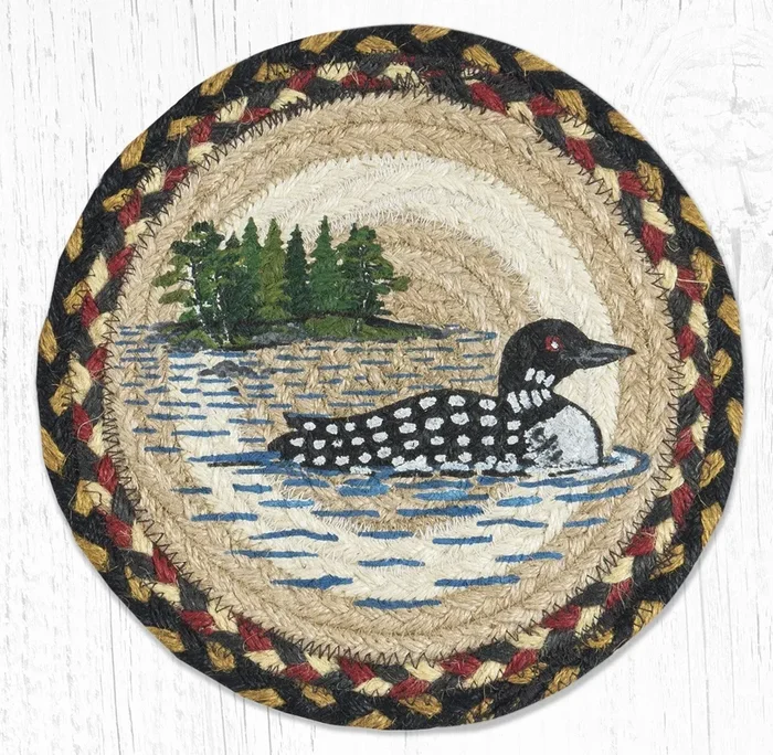 MSPR-043 Loon Patch 10″ Trivet