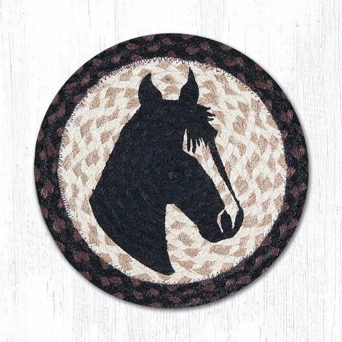 MSPR-313 Horse Portrait 10″ Trivet