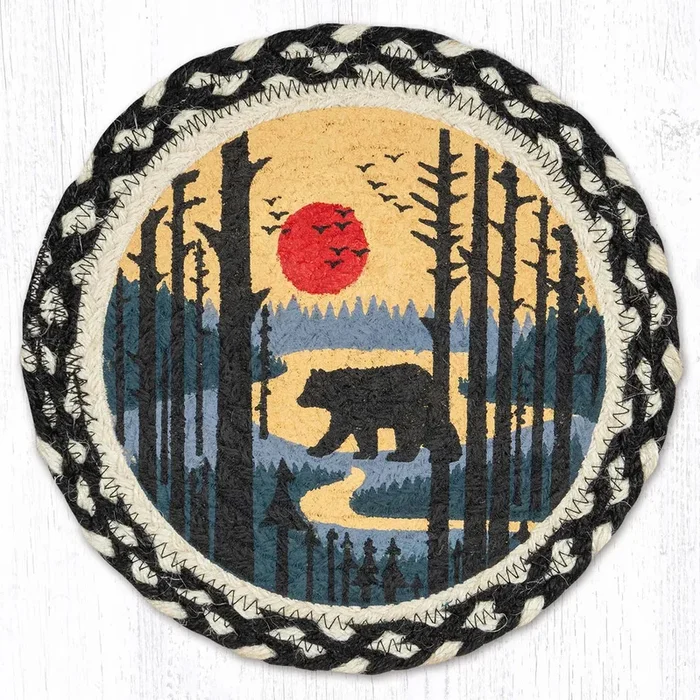 MSPR-430 Bear Scene 10″ Trivet