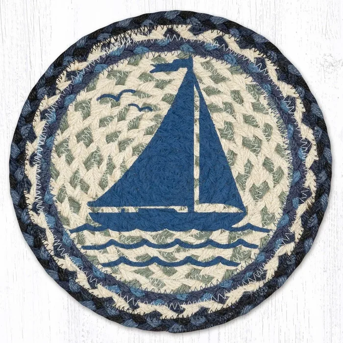 MSPR-443 Sail Boat 10″ Trivet