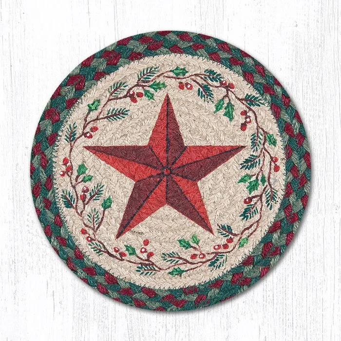 MSPR-508 Holiday Barn Star 10″ Trivet
