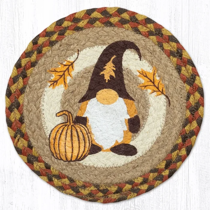 MSPR-655 Fall Gnome 10″ Trivet