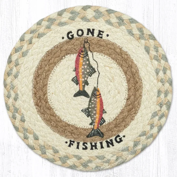 MSPR-658 Gone Fishing 10″ Trivet