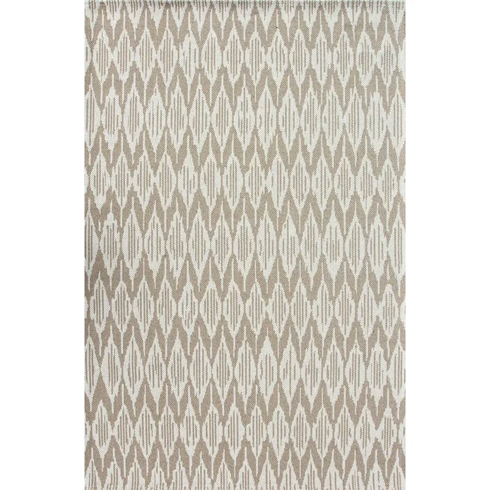 Natural Stripe Woven Sustainable Recycled Cotton Rug – Aden