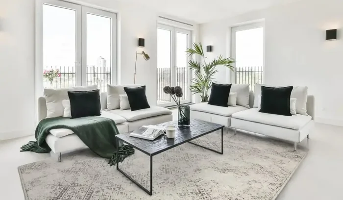 Natural Wool Tempo Milet Grey Rug