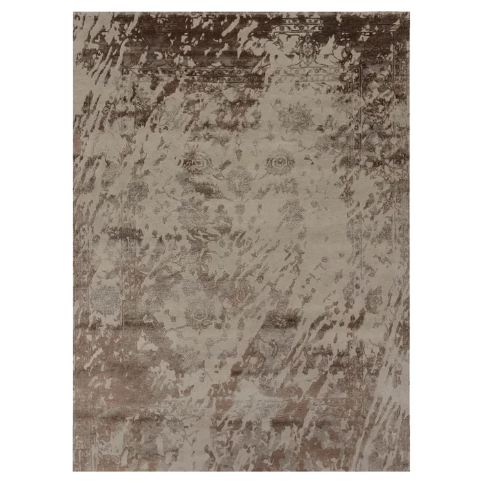Noor Collection Hand-knotted Area Rug #FC5126BGBRMM