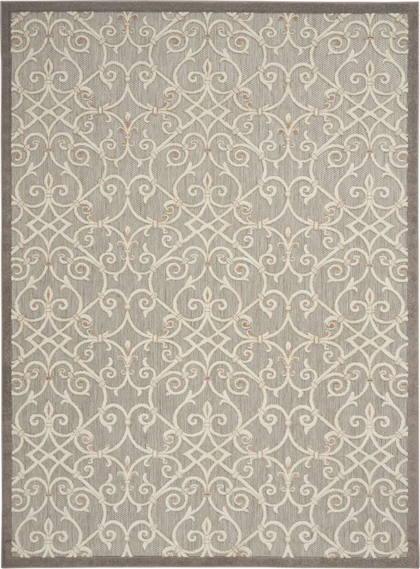 Nourison Home Aloha ALH21 Natural Contemporary Power-loomed Rugs