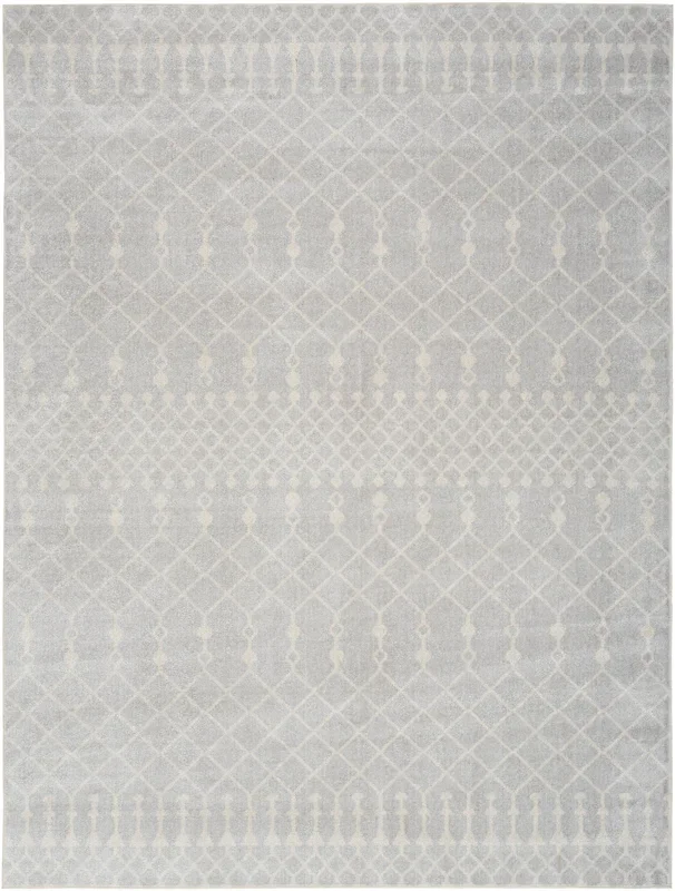 Nourison Home Astra Machine Washable ASW10 Grey Transitional Power-loomed Rug