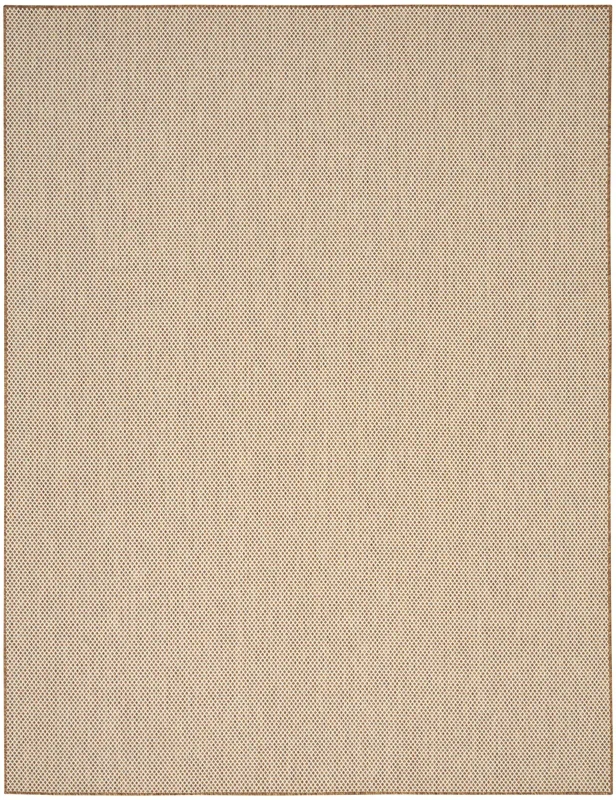 Nourison Home Courtyard COU01 Jute Ivory Contemporary Power-loomed Rug