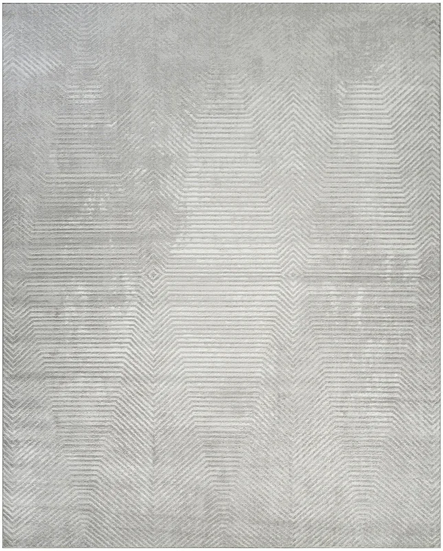 Nourison Home Dekor DEK04 Grey Traditional Machine Woven Rug