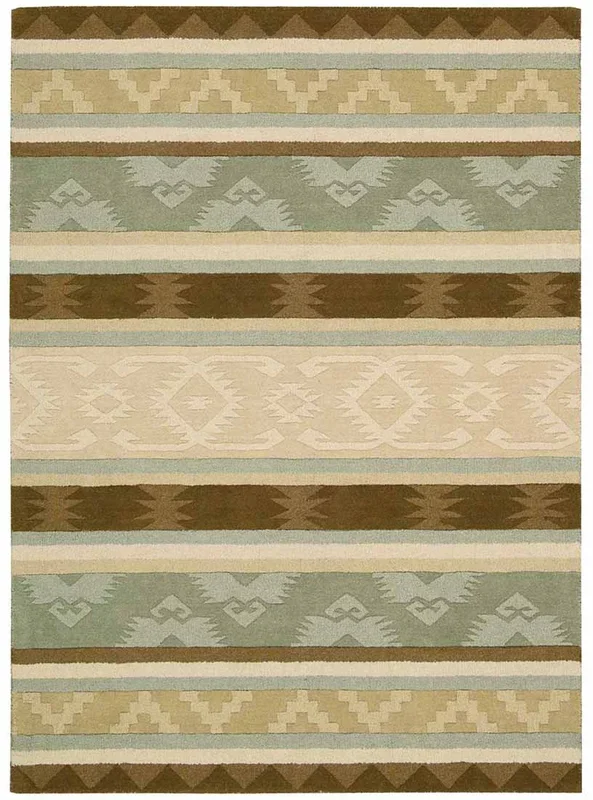 Nourison Home India House IH84 Sage Traditional Tufted Rug