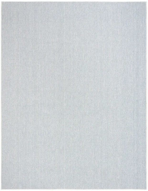 Nourison Home Natural Texture NTX01 Ivory Blue Contemporary Machine Woven Rug