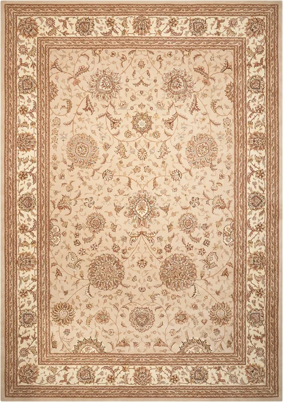 Nourison Home Nourison 2000 2207 Sand Traditional Tufted Rug