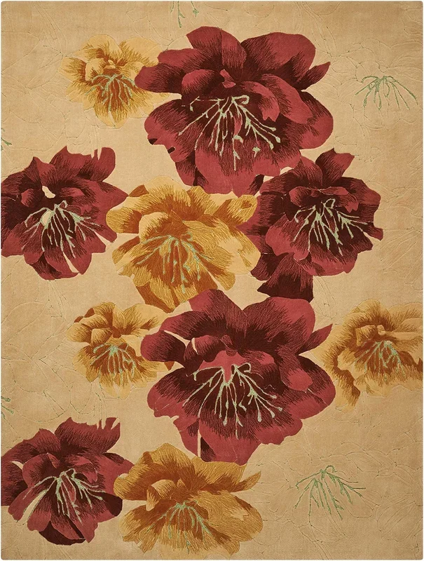 Nourison Home Palisades KI401 Sand Transitional Tufted Rug